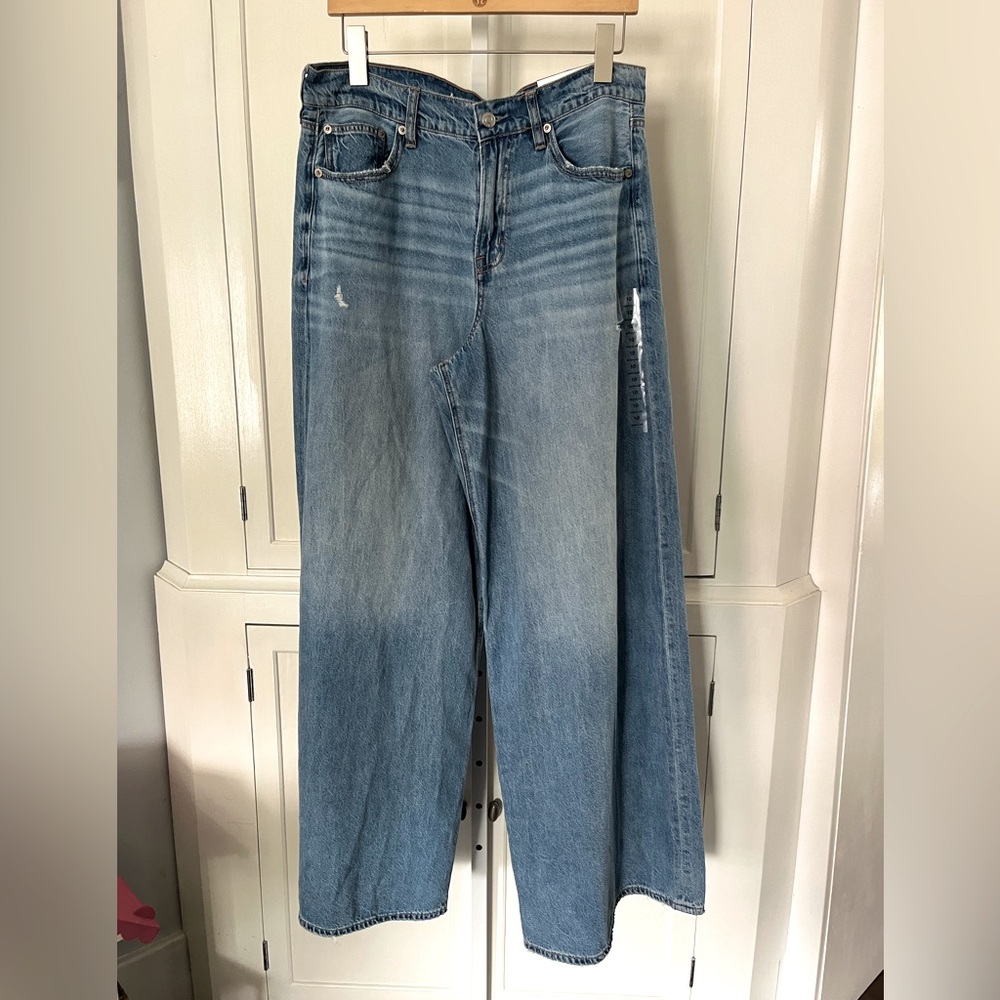 A E O  | 10 | NWT | Dreamy Wide Leg - Picture 4 of 15